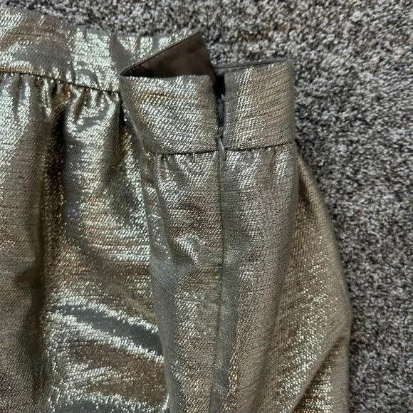 Banana Republic Heritage shiny full mini-skirt, size 8 - Picture 3 of 5